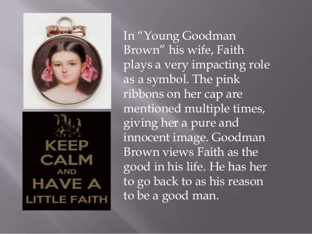 Symbolism In Young Goodman Brown