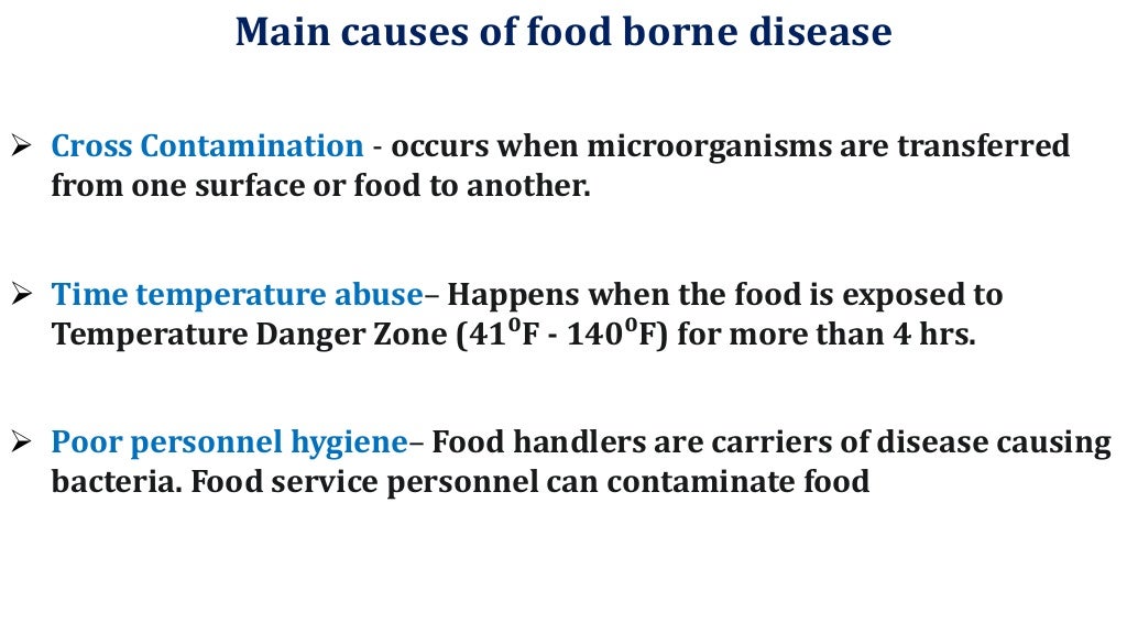 FOOD BORNE DISEASES & IT'S PREVENTION