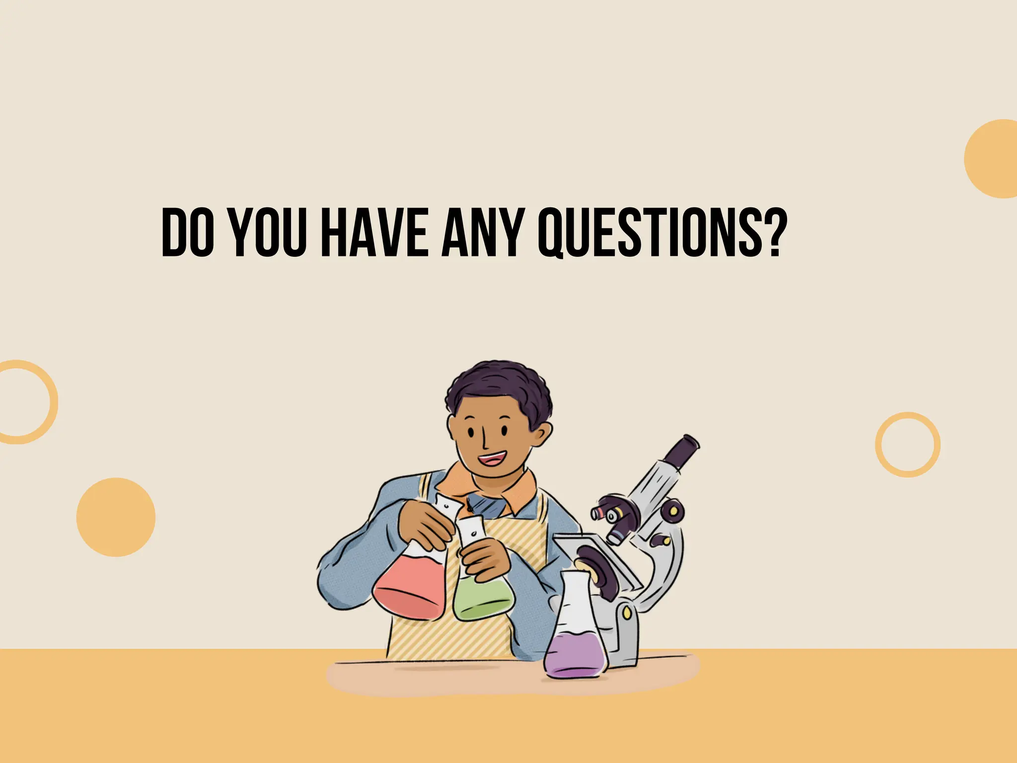 do you have any questions?
 