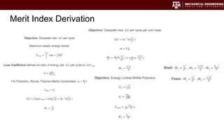 Merit Index Derivation
 