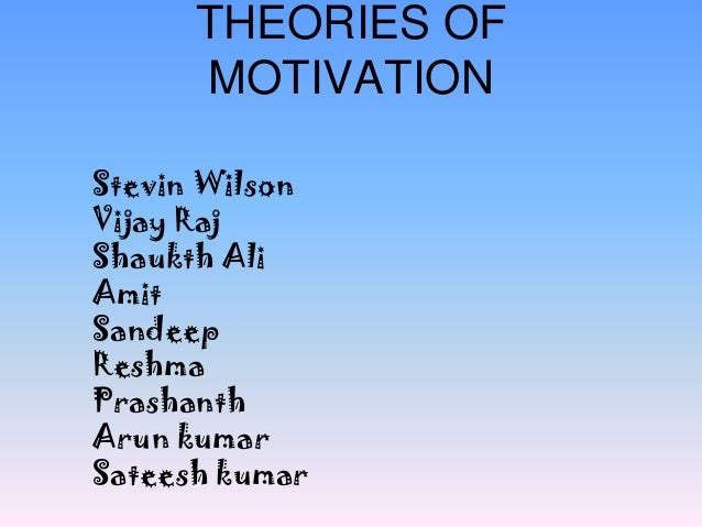 seven approaches to motivation Motivation is the reason for people's actions, desires and needs motivation is also one's 4 see also 5 references 6 further reading 7 external links motivation lies at the core of many behaviorist approaches to psychological treatment. seven approaches to motivation Motivation is the reason for people's actions, desires and needs motivation is also one's 4 see also 5 references 6 further reading 7 external links motivation lies at the core of many behaviorist approaches to psychological treatment.