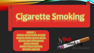 Smoking Cigarette