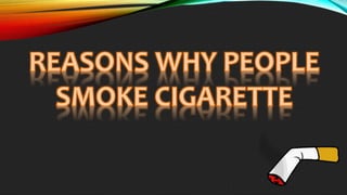 Smoking Cigarette