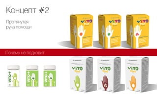 Концепт #2
Протянутая
рука помощи




Почему не подходит
 