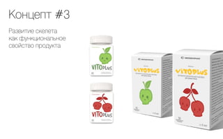 Концепт #3
Развитие скелета
как функциональное
свойство продукта
 