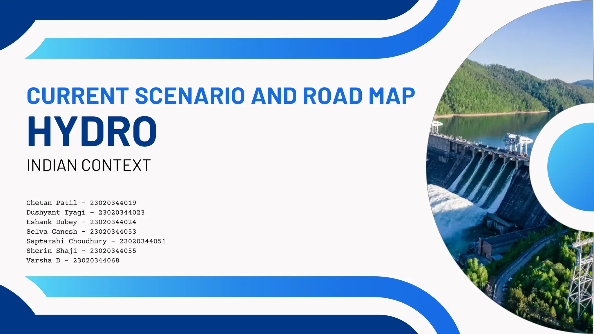 Hydro power plant and its roadmap- India | PDF