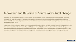 Cultural Innovations Examples Understanding Social, Cultural, and Political Change: Innovation ...