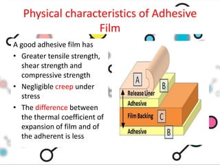 Adhesives | PPTX