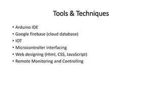 Electric Load Monitoring and Controlling System | PPTX