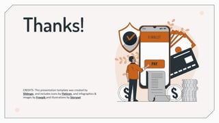 CREDITS: This presentation template was created by
Slidesgo, and includes icons by Flaticon, and infographics &
images by Freepik and illustrations by Storyset
Thanks!
 