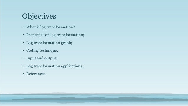 Log Transformation in Image Processing with Example