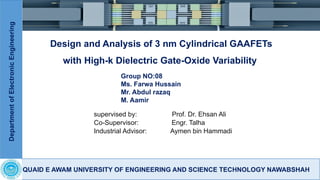 GATE-ALL-AROUND Tunneling Field Effect Transistor .pptx
