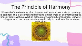 PRINCIPLE OF UNDERSTANDING ARTISTIC DESIGN AND COMPOSITION ARTS ...