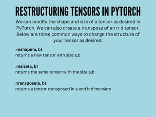 PyTorch Introduction | PDF