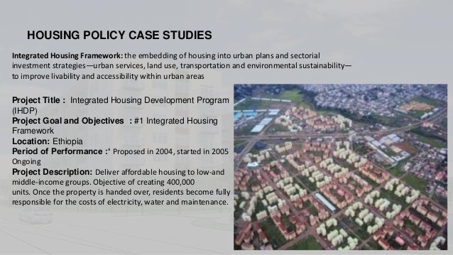 Government housing programs picture
