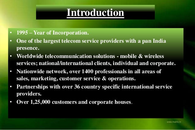 Matrix forex services pvt ltd