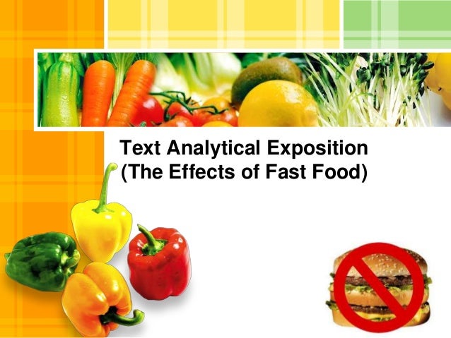 Contoh Analytical Exposition Tentang Organic Food - Simak 
