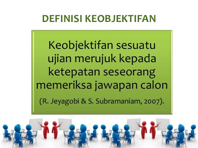 Ciri-ciri ujian bermutu tinggi