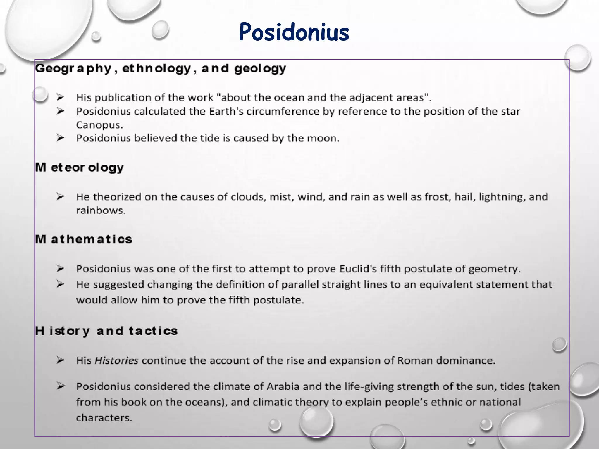 Posidonius
 
