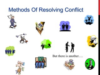Methods Of Resolving Conflict
But there is another….
 
