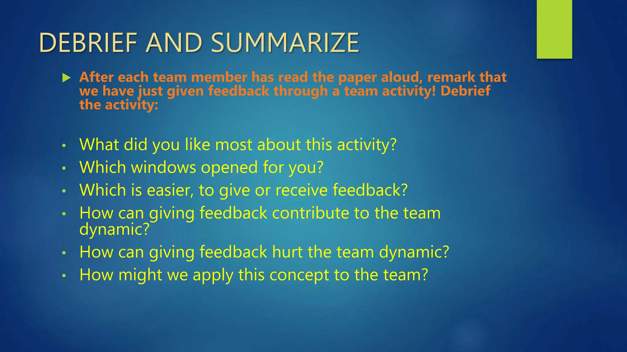 Group Activity Johari Window Model.pptx