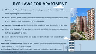 High Rise Distance Between Blocks GROUP A (literature Review on Housing ).pptx