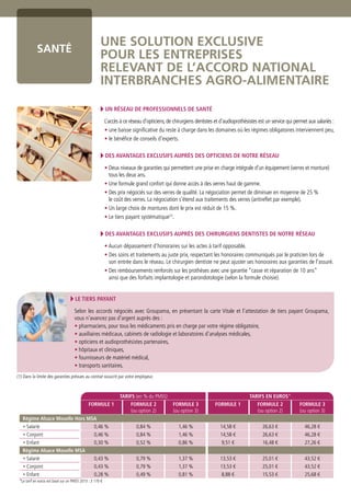 CCN Agro alimentaire ( plaquette RAM)