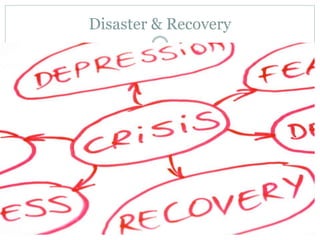 Disaster & Recovery
 