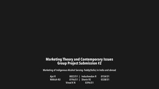 Reviving Kerala Toddy | IIMC | MTCI