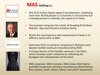 How MAS Holdings became one of Asia's most innovative companies