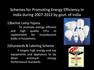 Energy Efficient India Ppt