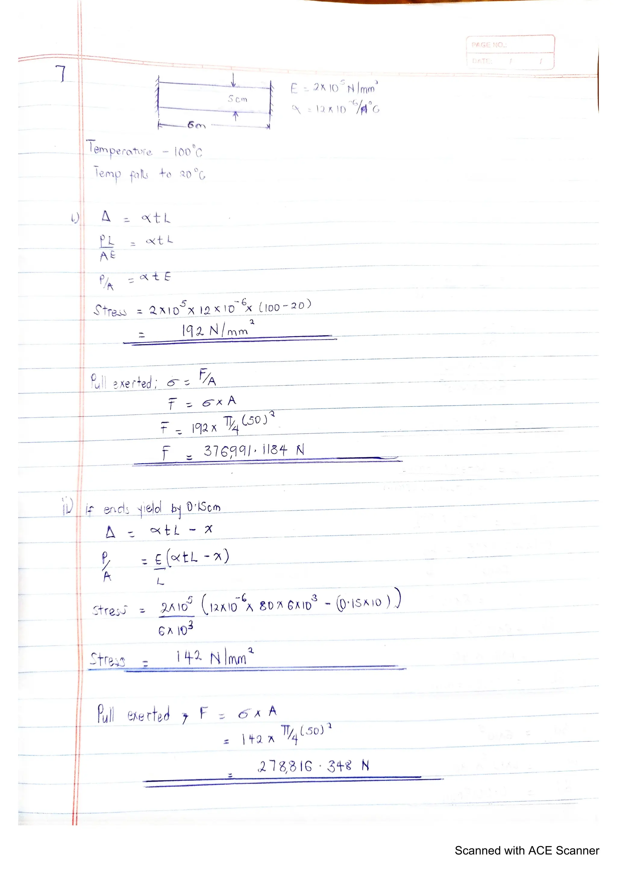 Strength Of Materials Notes And Questions Pdf