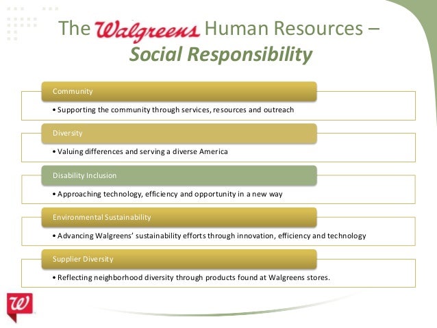 Walgreens Org Chart