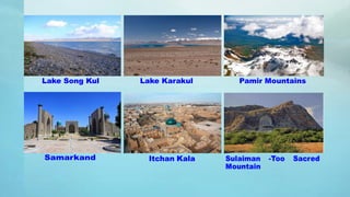 Lake Song Kul Lake Karakul Pamir Mountains
 