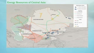 Energy Resources of Central Asia:
 