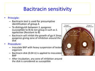 Group b& d streptococci | PPTX
