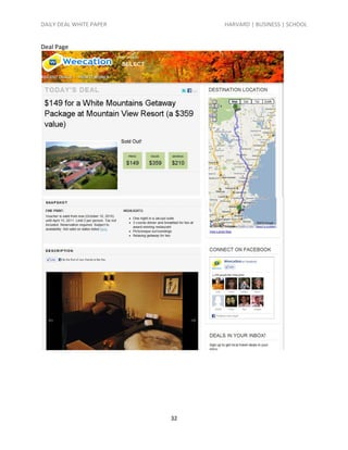 DAILY DEAL WHITE PAPER        HARVARD | BUSINESS | SCHOOL


Deal Page




                         32
 