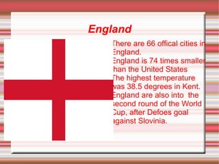 There are many cities and states in the USA including: New York City  Florida  Las Vegas  Chicago  Los Angles  Colarodo  Arizona  San Diego Here are some pictures of the cities and states  listed: Arizona New York  Las Vegas Chicago San Diego  United States 