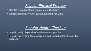 Lifestyle Modification For The Prevention of Heart Disease | PPTX