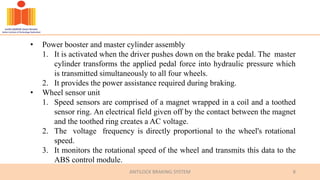 ABS WORKING PRINCIPLE FOR AUTOMOTIVE SYSTEM | PDF