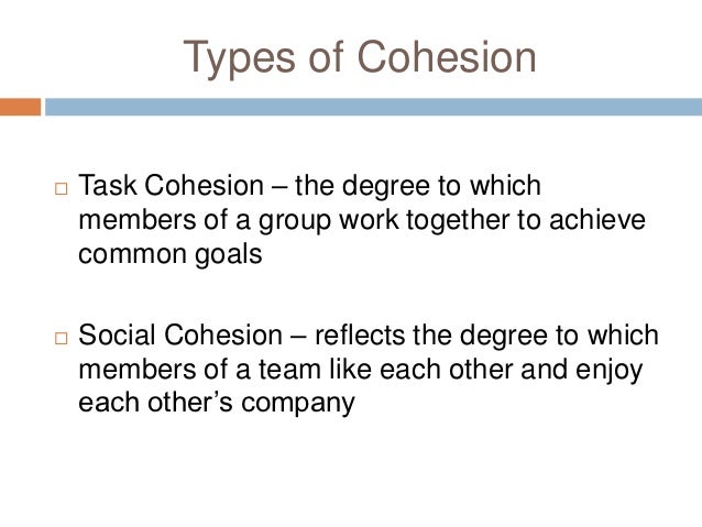 Group Cohesiveness facebook