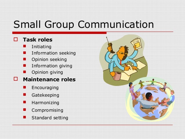 Group Communication Roles 105