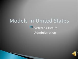 Veterans Health Administration 