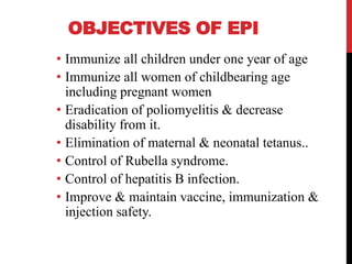 immunization program | PPTX