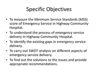 Health System Management Field Program 4th year | PPTX