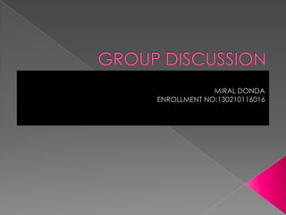 Group discussion 