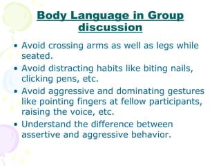 Group Discussion | PPT