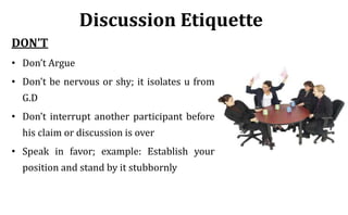 Group Discussion | PPTX