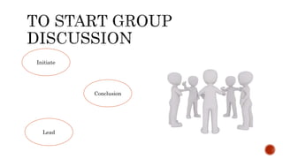 Initiate
Lead
Conclusion
 