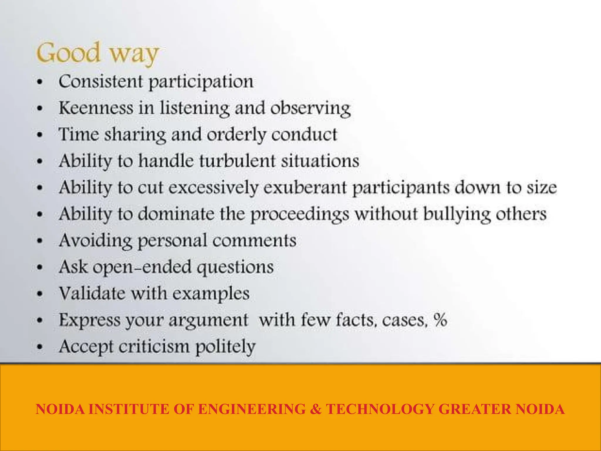 NOIDA INSTITUTE OF ENGINEERING & TECHNOLOGY GREATER NOIDA
 